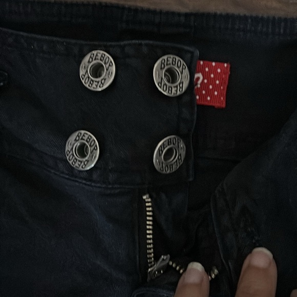 2/$25 - BeBop Black Cargo Shorts - Size 1 - Picture 2 of 7